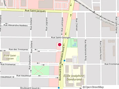 Location of Restaurant Nic-Pic at 136, Rue Larocque, Saint-Jean-sur-Richelieu