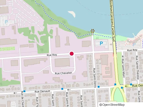 Location of Restaurant Nord / Sherbrooke at 1705 Rue Roy, Sherbrooke