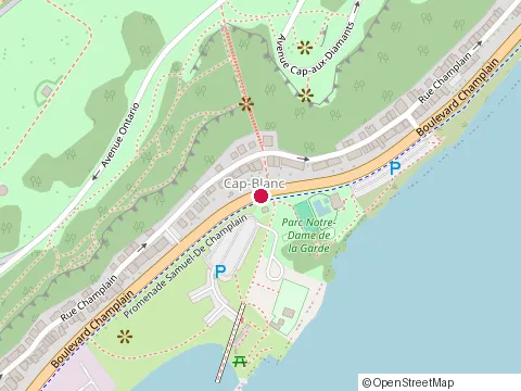 Location of Restaurant Nord / Vieux-Québec at 515 Bd Champlain, Québec