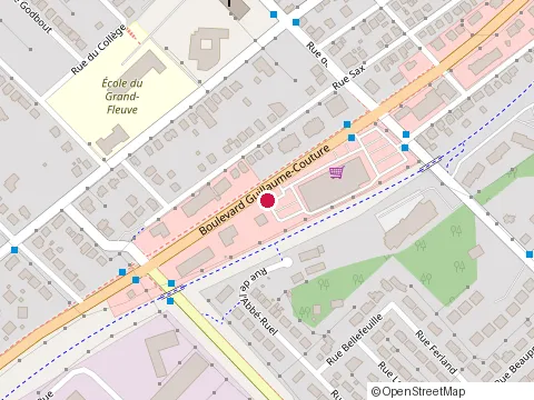 Location of Restaurant Normandin at 2080 boulevard Guillaume-Couture, Levis