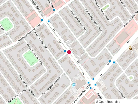 Location of Restaurant Nouilles Impériales at 12000 Boulevard Armand-Bombardier, Montréal