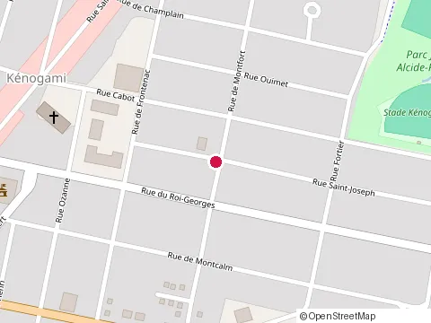 Location of Restaurant Nouvelle France at 1961 Rue de Montfort, Jonquière