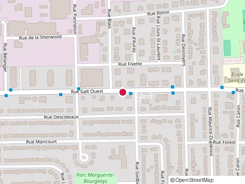 Location of Restaurant Oli Shish Taouk at 2670 Rue Galt O, Sherbrooke