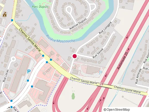 Location of Restaurant Omertà at 925 Rue Longpre, Mascouche