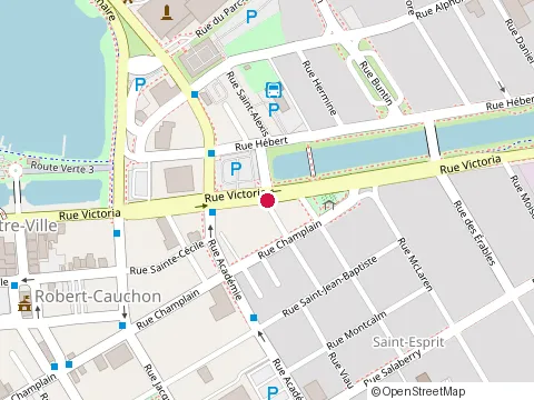 Location of Restaurant Pacifique at 143 Rue Victoria, Salaberry-de-Valleyfield