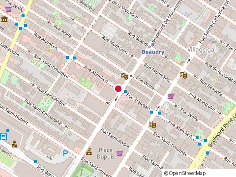 Location of Restaurant Panacée at 1701 rue Atateken, Montréal