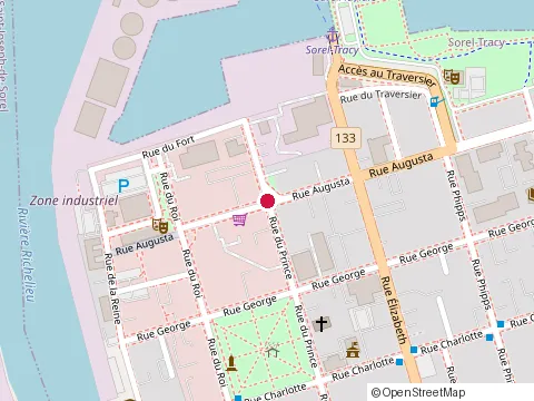 Location of Restaurant Paradis d'Asie at 47 Rue Augusta, Sorel-Tracy