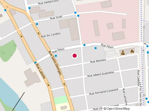 Location of Restaurant Pizza 4 Coins at 686 Rue Fournier, Saint-Jérôme