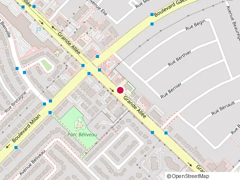 Location of Restaurant Pizzantonio at 5788 boulevard Grande-Allee, Saint-Hubert