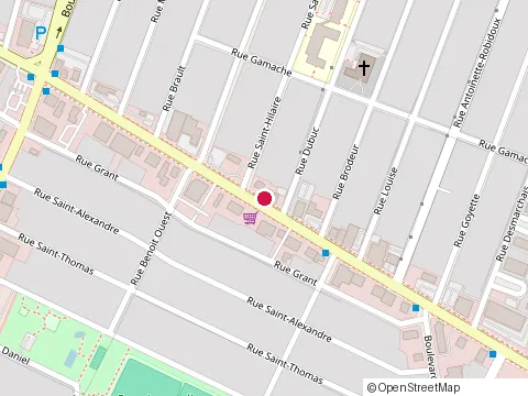 Location of Restaurant Renaissance at 2105 chemin de Chambly, Longueuil