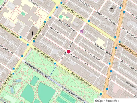 Location of Restaurant Rita at 1870 Rue Gauthier, Montréal