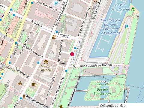 Location of Restaurant Ritz Mb at 681 Rue de la Commune O, Montréal