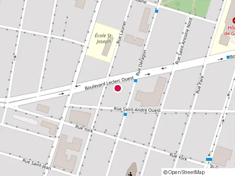 Location of Restaurant Robusto at 320 Bd Leclerc O #26, Granby