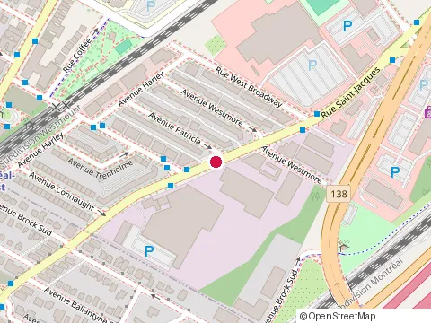 Location of Restaurant S&d Inc. at 7427 Rue Saint-Jacques, Montréal