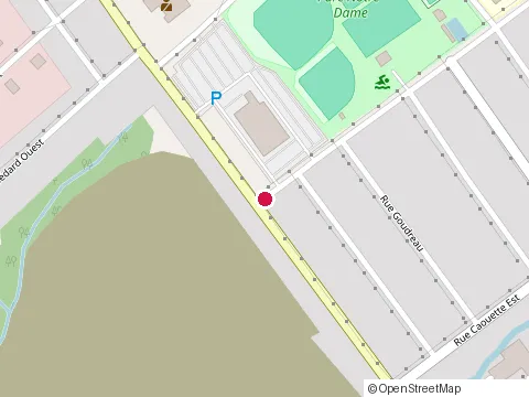 Location of Restaurant Santorini at 26 Rue Simoneau, Thetford Mines