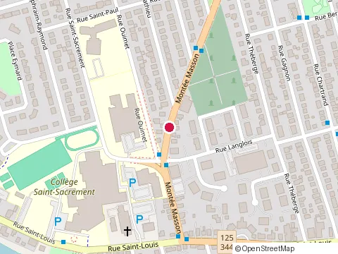 Location of Restaurant Sawasdee (Terrebonne) at 558 Mnt Masson, Terrebonne