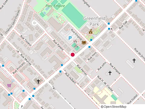 Location of Restaurant Sms Sushi at 116 Boulevard Churchill, Greenfield Park