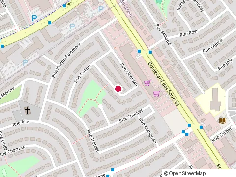 Location of Restaurant Spicy Grille at 4878 Sources Blvd, Dollard-Des-Ormeaux