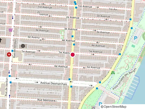 Location of Restaurant Stanz at 5001 Wellington St, Verdun