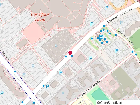 Location of Restaurant Super Frite at 3035 boulevard le Carrefour, Laval