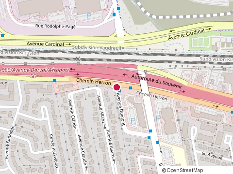 Location of Restaurant Swiss St Moritz at 475 avenue Dumont, Dorval