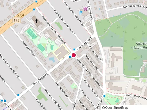 Location of Restaurant Tonino at 1274 avenue du Chanoine-Morel, Québec