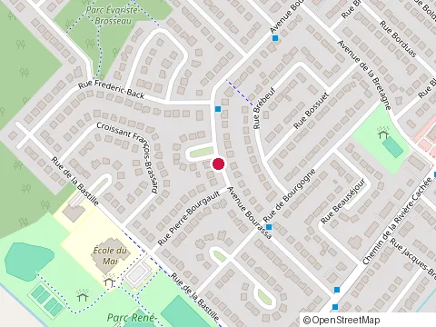 Location of Restaurant Trois Amigos at 2965 Promenade St-Antoine, Boisbriand