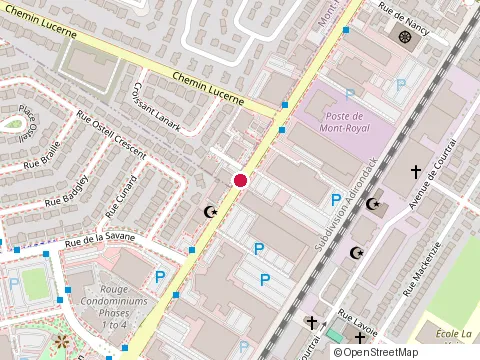 Location of Restaurant Tunisien El Khomsa at 4050 Rue Jean-Talon E, Montréal