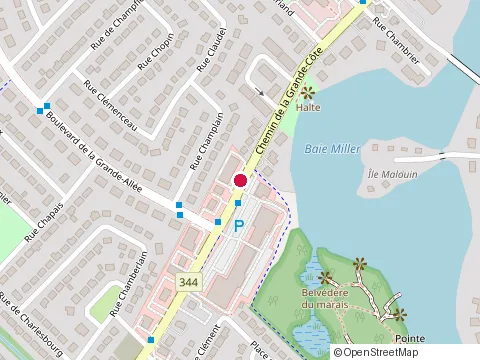 Location of Restaurant Valentine at 353 chemin Grande-Cote, Boisbriand