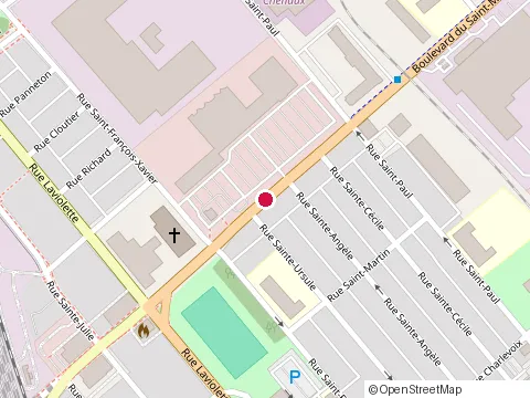 Location of Restaurant Valentine at 658 Rue St-Maurice, Trois-Rivières