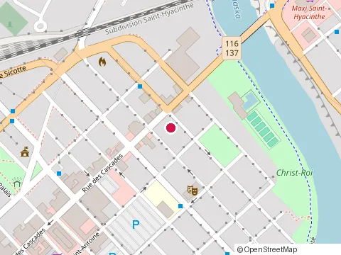 Location of Restaurant Vietnam at 992 Rue des Cascades O, Saint-Hyacinthe