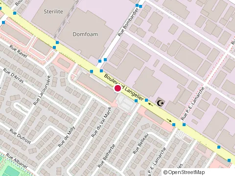 Location of Restaurant Villa Galdoni Inc at 8760 boulevard Langelier, Saint-Léonard