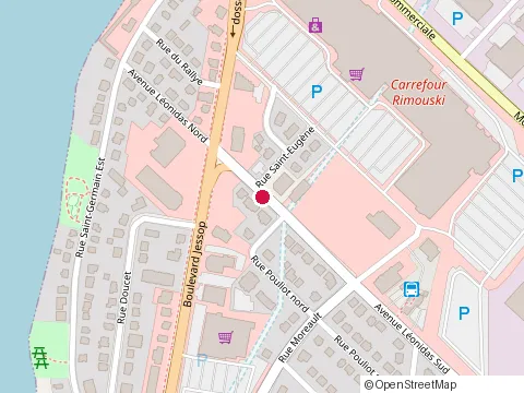 Location of Restaurant Wing Hing at 260 avenue Leonidas S, Rimouski