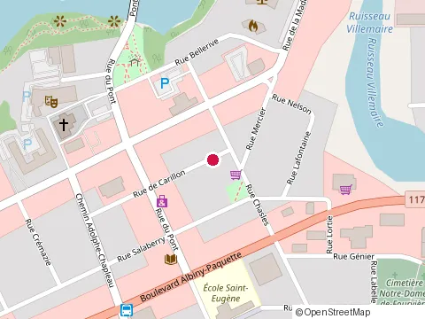 Location of Restaurant Zein Mont-Laurier at 476 Rue Carillon #476, Mont-Laurier
