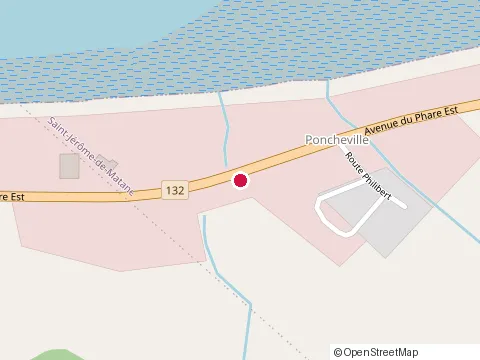Location of Restaurant-Bar le 21 at 750 avenue du Phare O, Matane