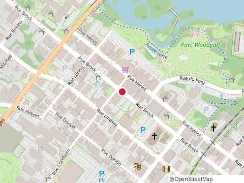 Location of Restaurant-Bar le Guerras at 209 Rue Brock, Drummondville