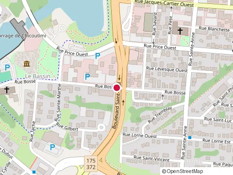 Location of Restaurant/Confiturerie Mme Ethel at 167 Bossé, Chicoutimi