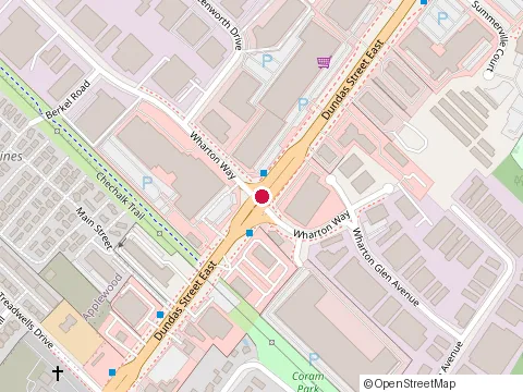 Location of Classic Kitchen Designs at 1825 Dundas St E, Mississauga