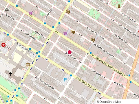 Location of Rester Cool Pro at 3687 Rue Clark #90, Montréal