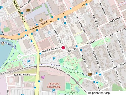 Location of Resto Ahmed at 120 Rue Camirand, Sherbrooke