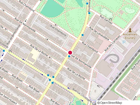 Location of Resto Bar le Rousseau at 5674 Rue de Normanville, Montréal