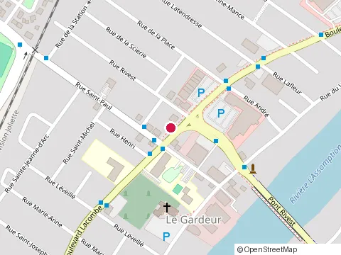 Location of Resto Bar le Sphinx at 417 boulevard Lacombe, Repentigny