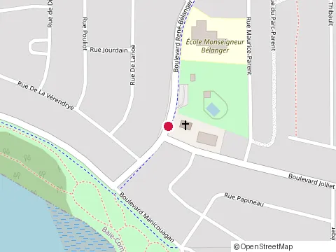 Location of Resto Curb Chez Laurlou at 860 boulevard René-Bélanger, Baie-Comeau