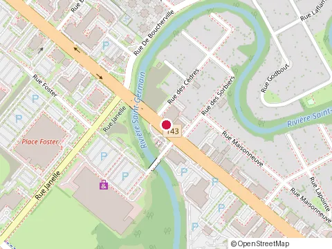 Location of Resto du Quartier at 765 Boulevard Saint-Joseph O, Drummondville