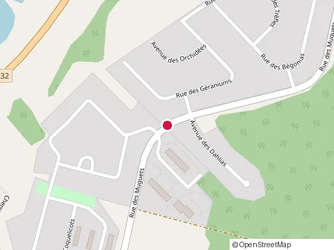 Location of Vignoble Domaine du Clos de l'Isle at 11100, ch. des Coquelicots, Bécancour