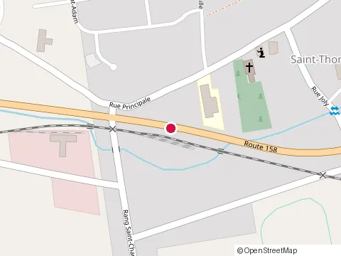 Location of Miel Morand at 510, rang Saint-Charles, Saint-Thomas