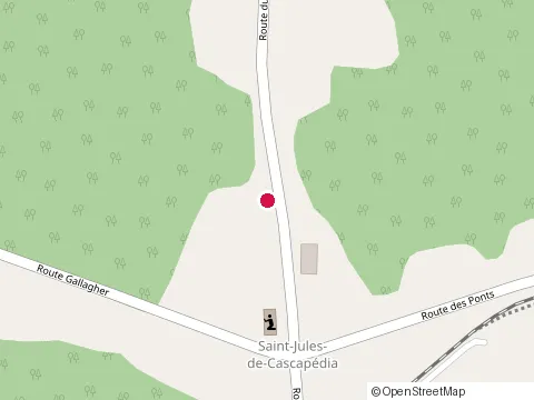 Location of Fumoir Cascapédia at 70, rte Gallagher, Cascapédia--Saint-Jules