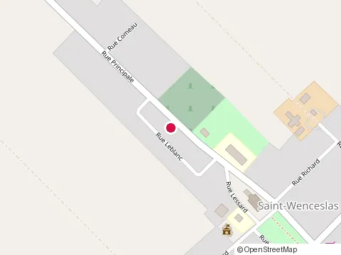 Location of Érablière Prince at 1785, 9e Rang, Saint-Wenceslas