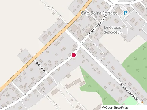 Location of Domaine Ritt at 503, ch. Bellevue O., Cap-Saint-Ignace