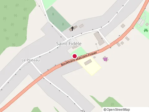 Location of Fromagerie Saint-Fidèle Inc. at 2815, boul. Malcolm-Fraser, La Malbaie